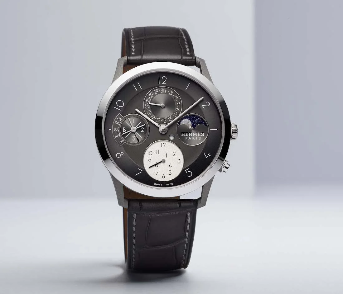 News: Presenting the Slim d'Hermès Quantième Perpétuel Titanium
